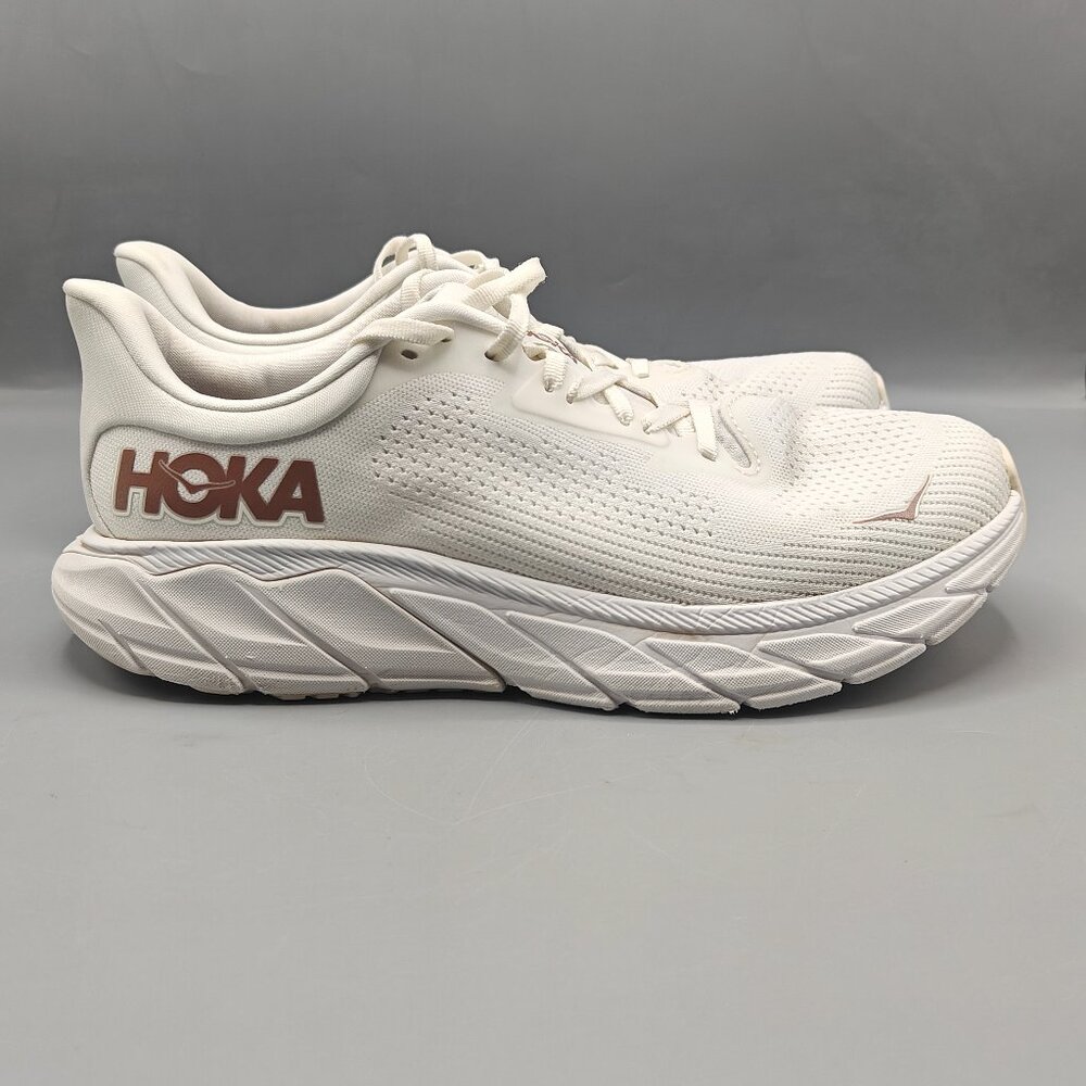 Hoka One One White Athletic Shoes